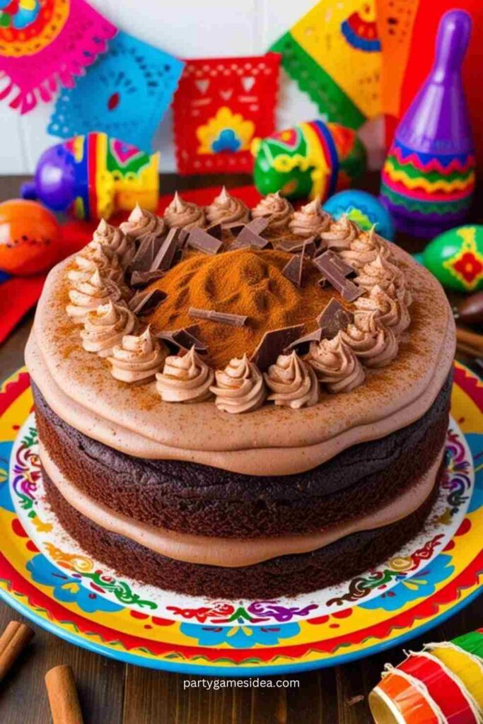 Mexican Hot Chocolate Cake