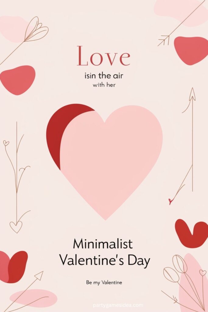 Minimalist Valentine’s Day Posters