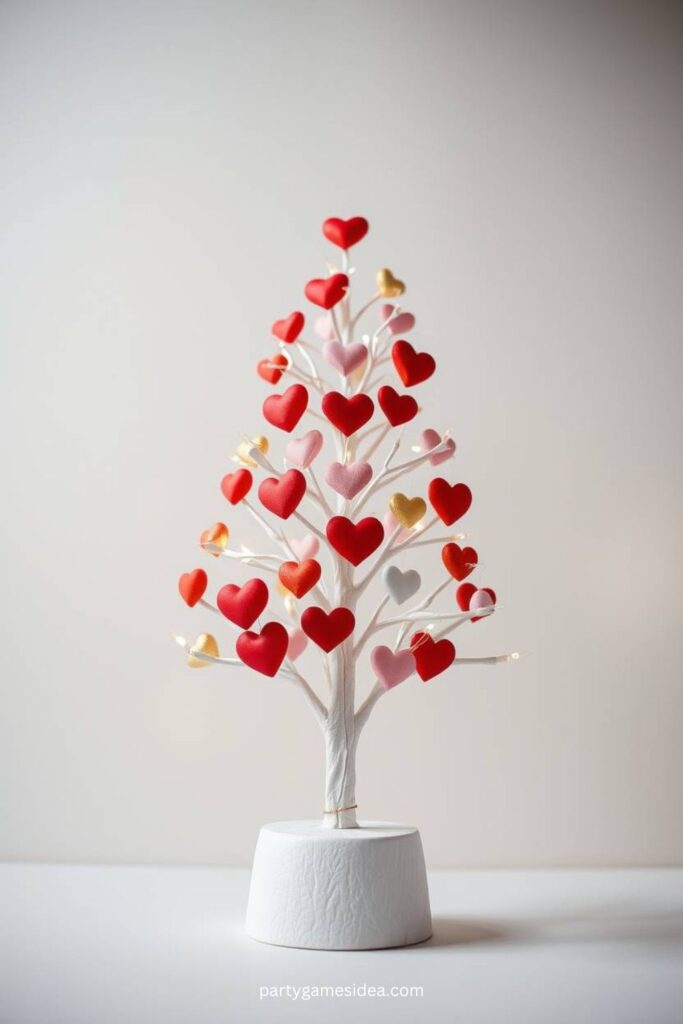 Minimalist Valentine’s Tree