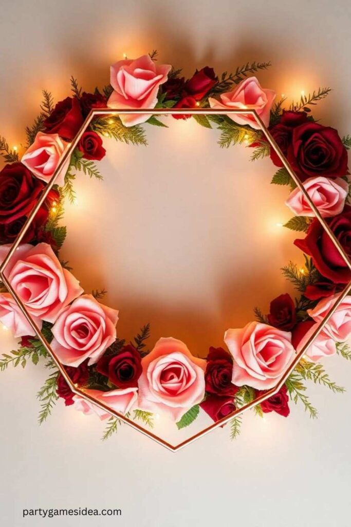 Modern Geometric Wreath