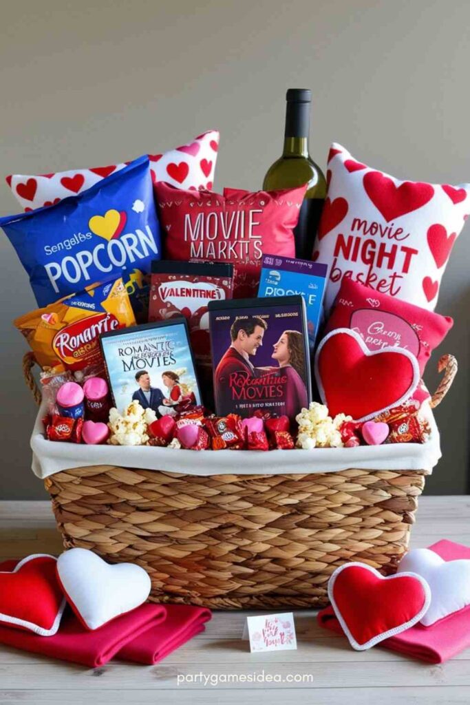 Movie Night Basket