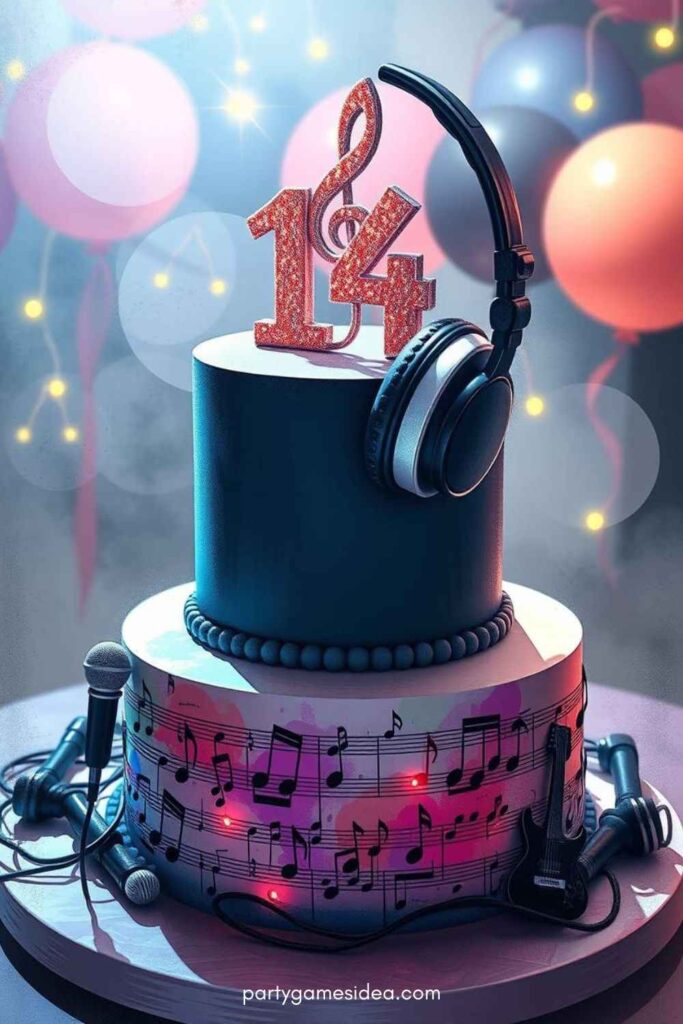 Music-Inspired Cake