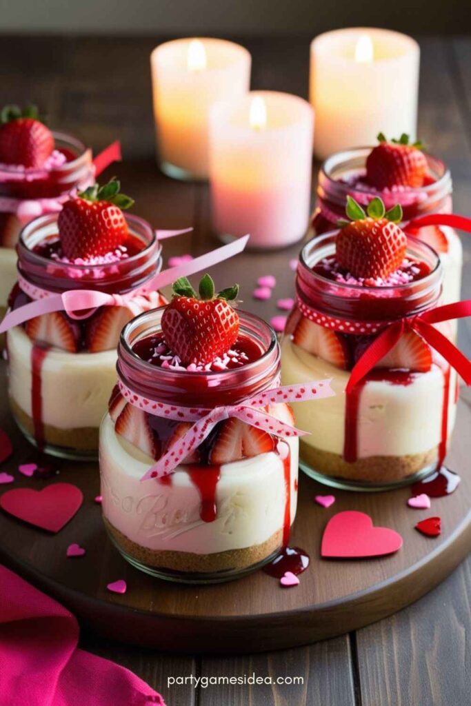 No-Bake Cheesecake Jars