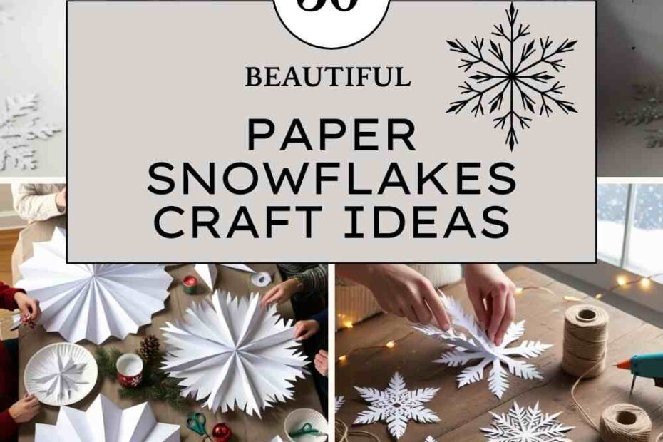 Paper Snowflakes Craft Ideas