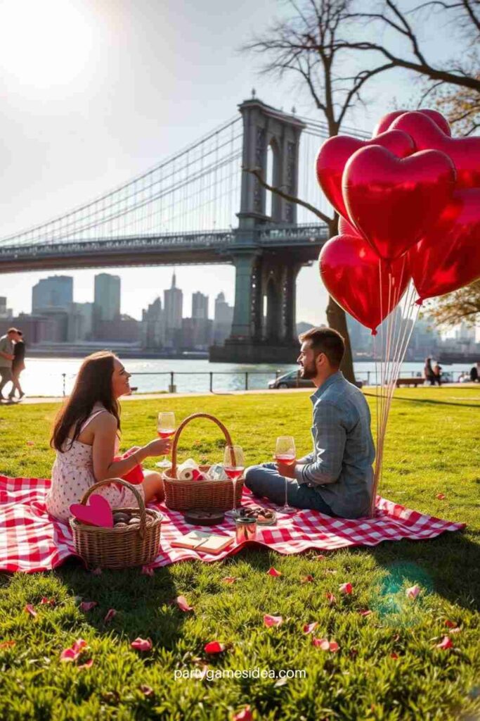 Picnic at Brooklyn Bridge Park