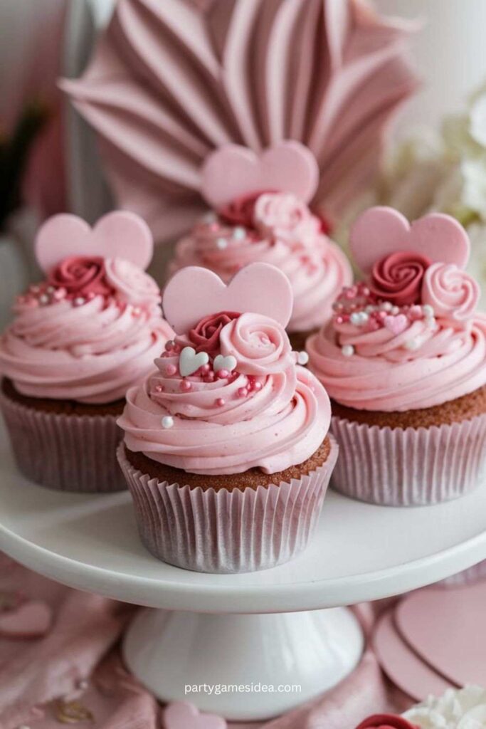 Pink Ombre Cupcakes