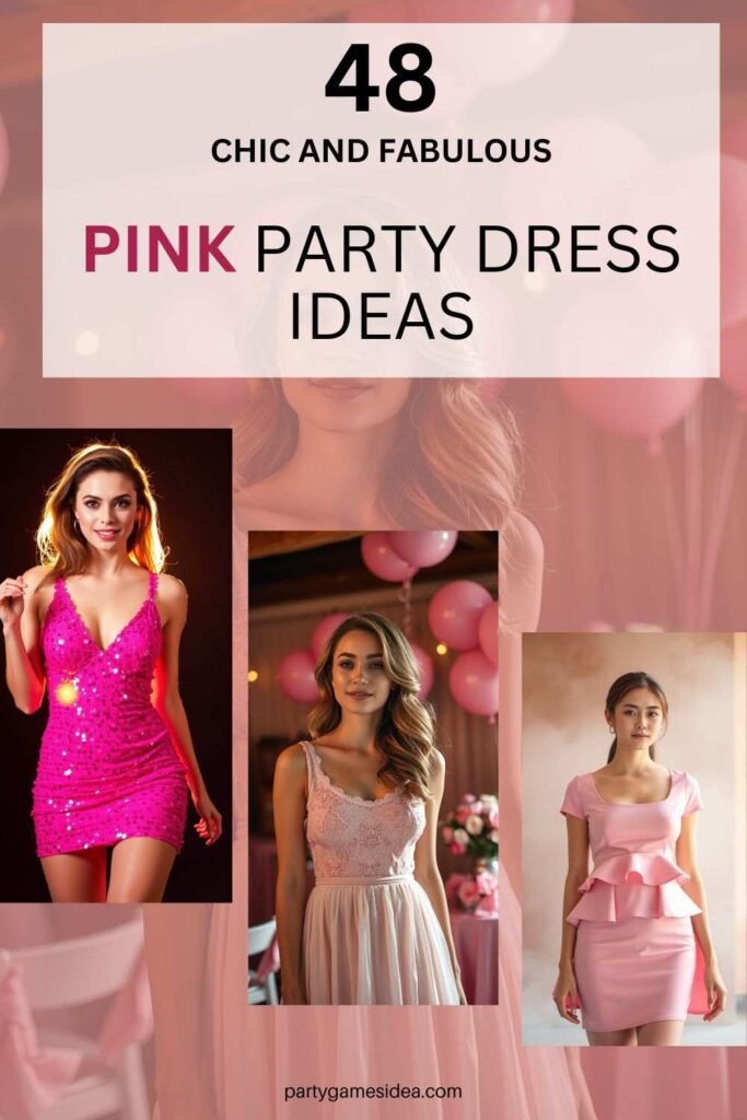 Pink Party Dress Ideas