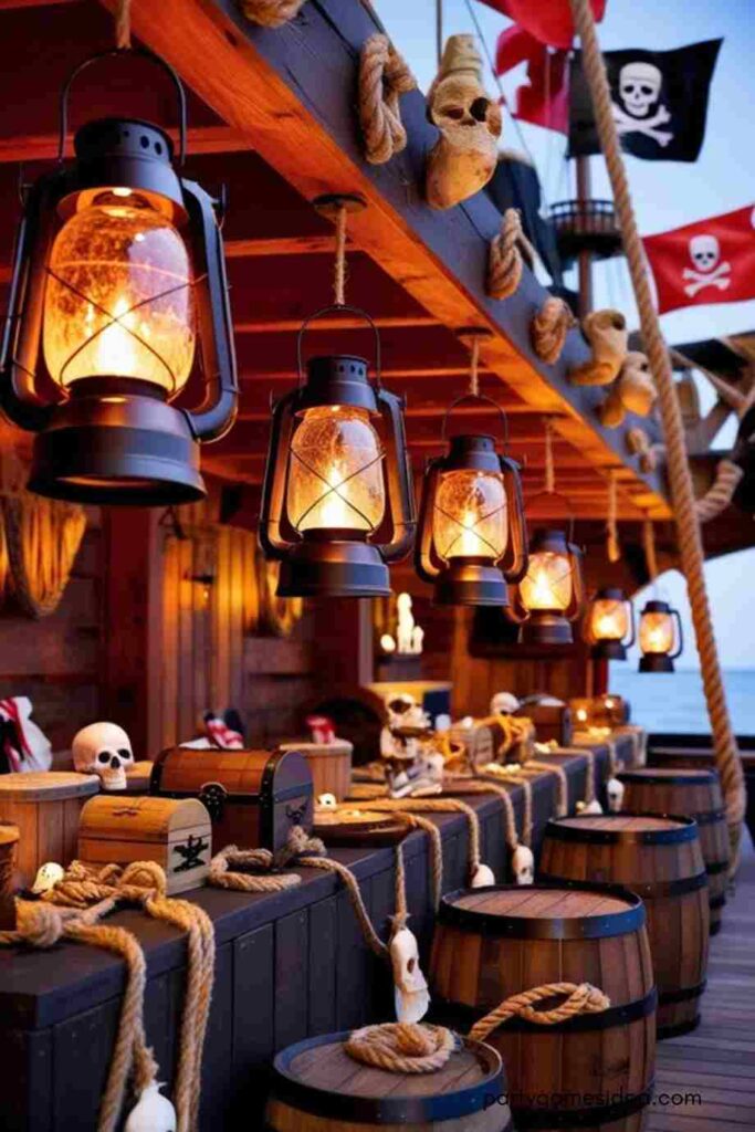 Pirate Ship Lanterns