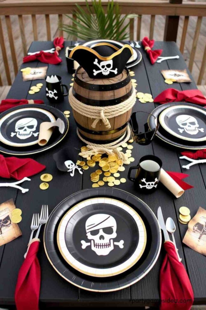 Pirate Table Settings