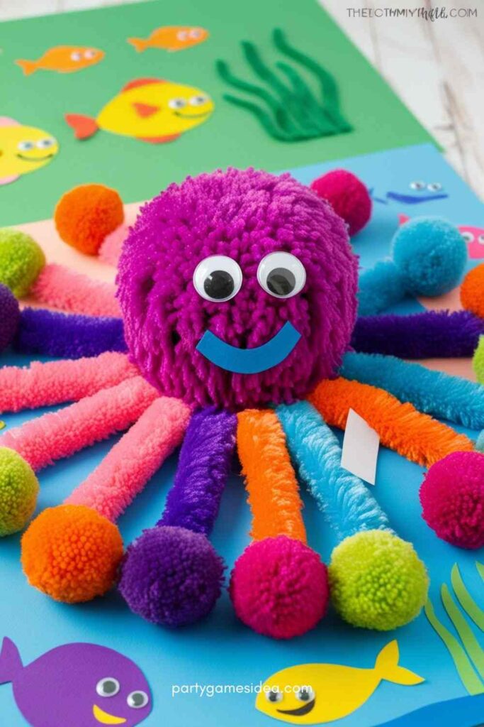 Pom-Pom Octopus