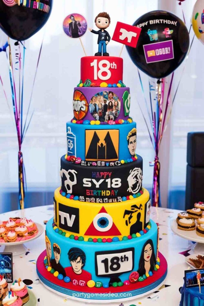 Pop Culture Cake