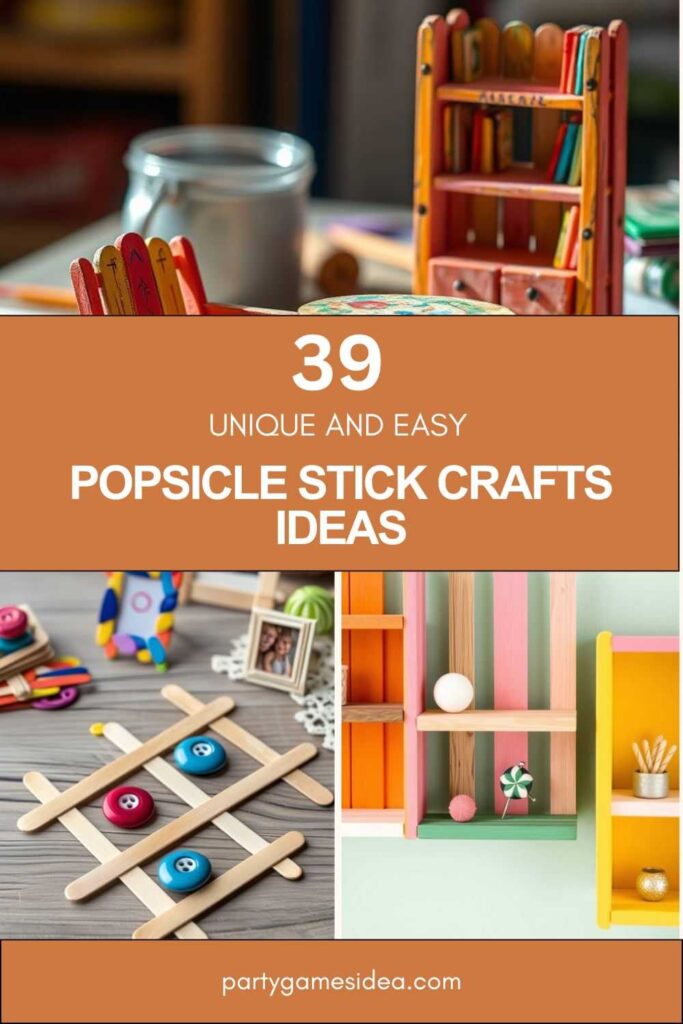 Popsicle Stick Crafts Ideas