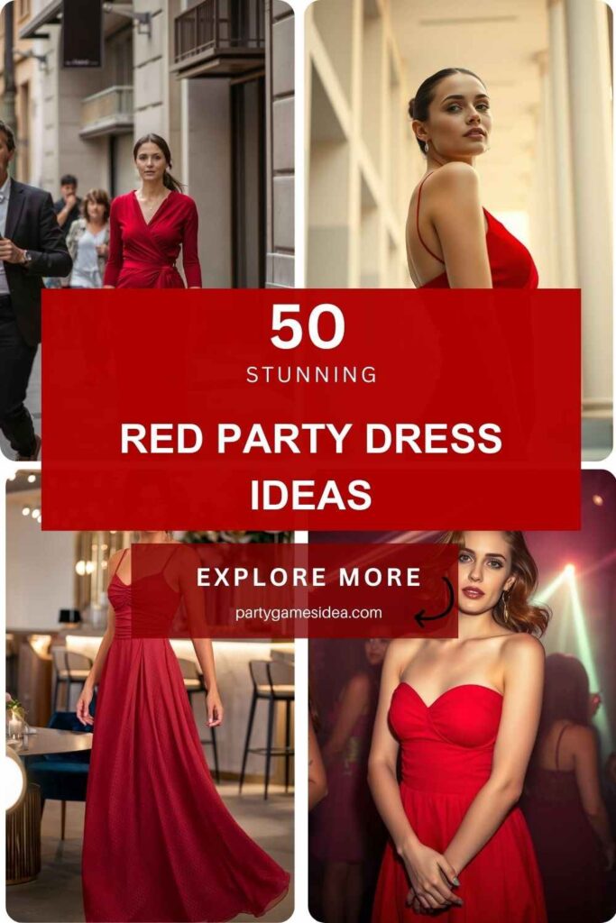 Red Party Dress Ideas