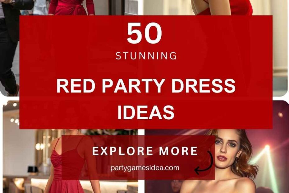 Red Party Dress Ideas