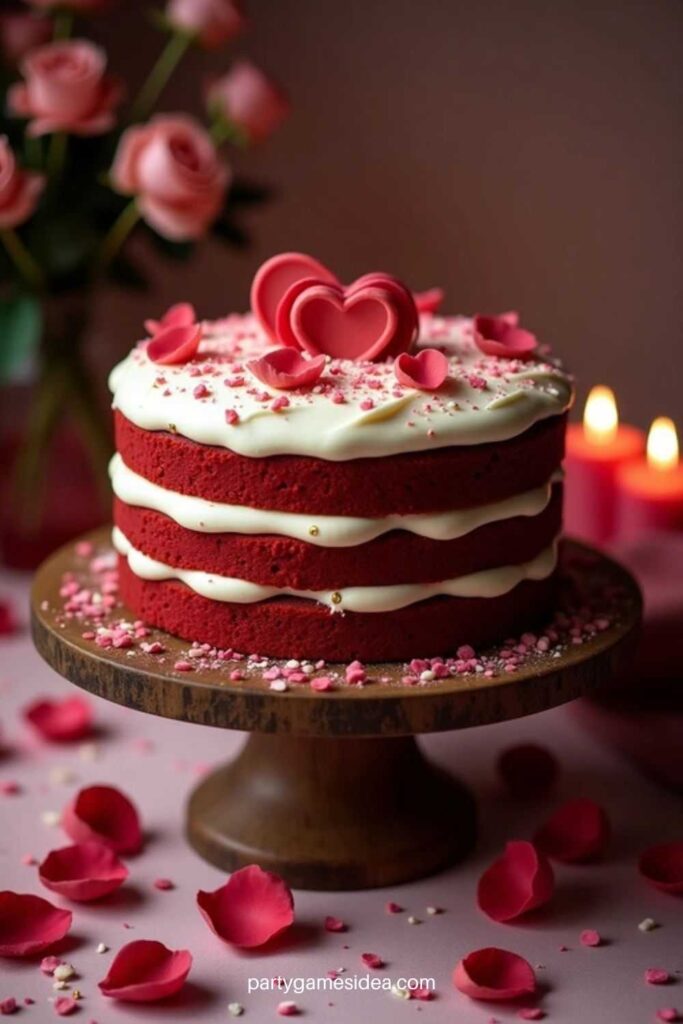 Red Velvet Love Cake