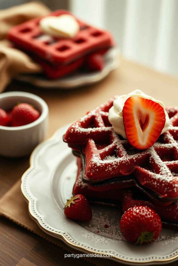 Red Velvet Waffles