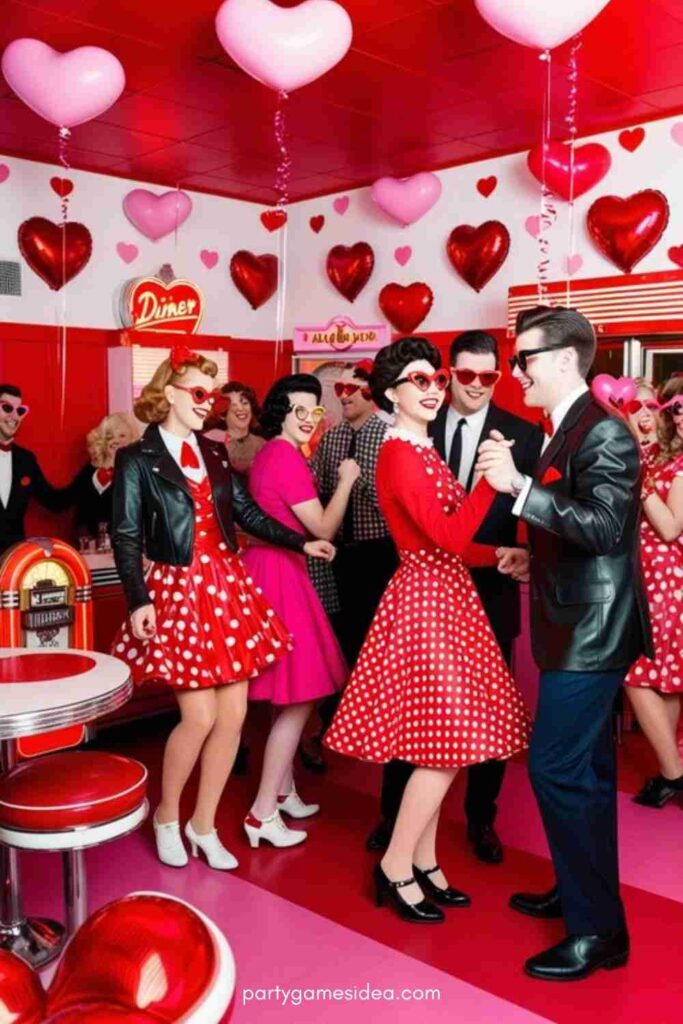 Retro Valentine’s Day Bash