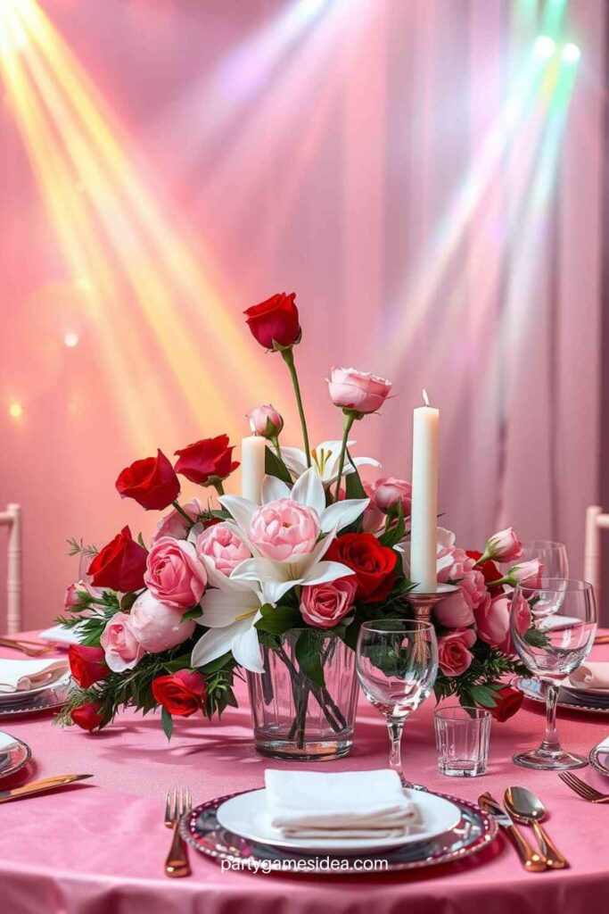 Romantic Floral Centerpiece