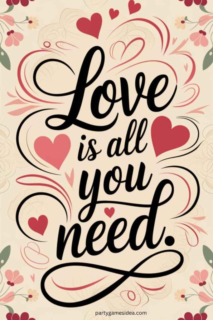 Romantic Quote Posters