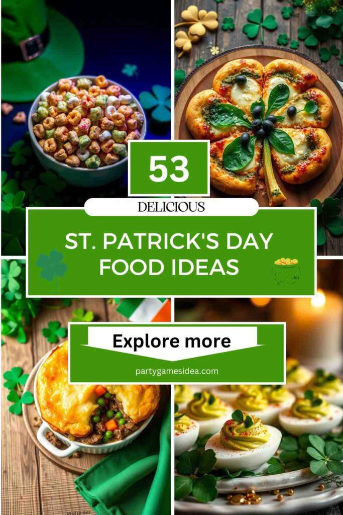 ST. Patrick's Day Food Ideas