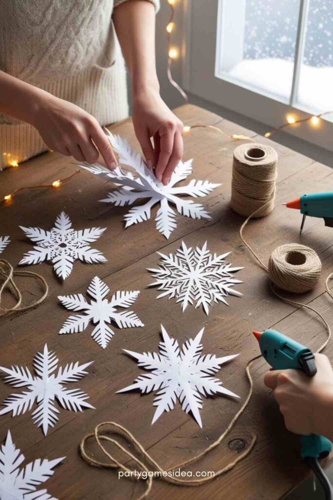 Snowflake Garland