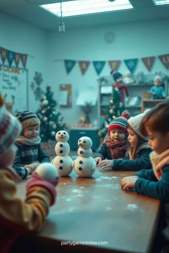 Snowman Bowling