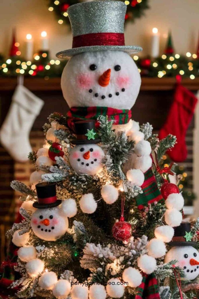 Snowman Garland