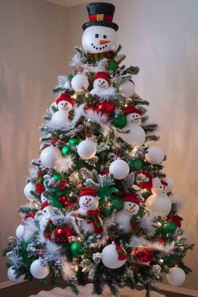 Snowman Hat Tree Topper