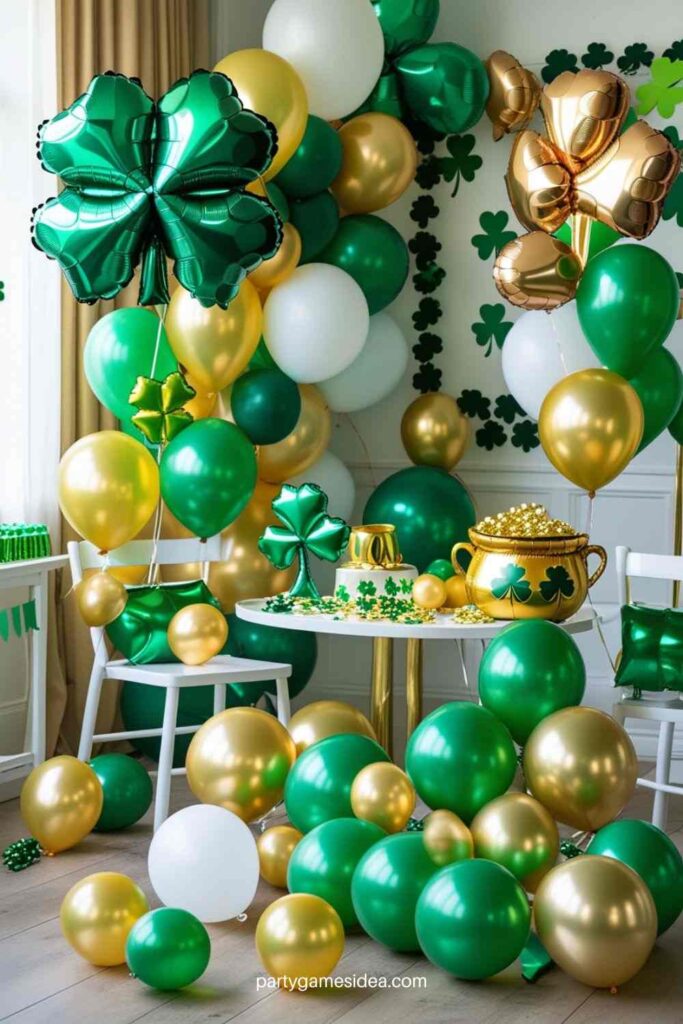 St. Patrick’s Day-Themed Balloons