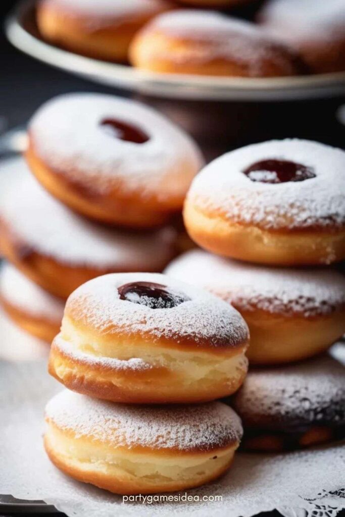 Sufganiyot (Jelly Doughnuts)