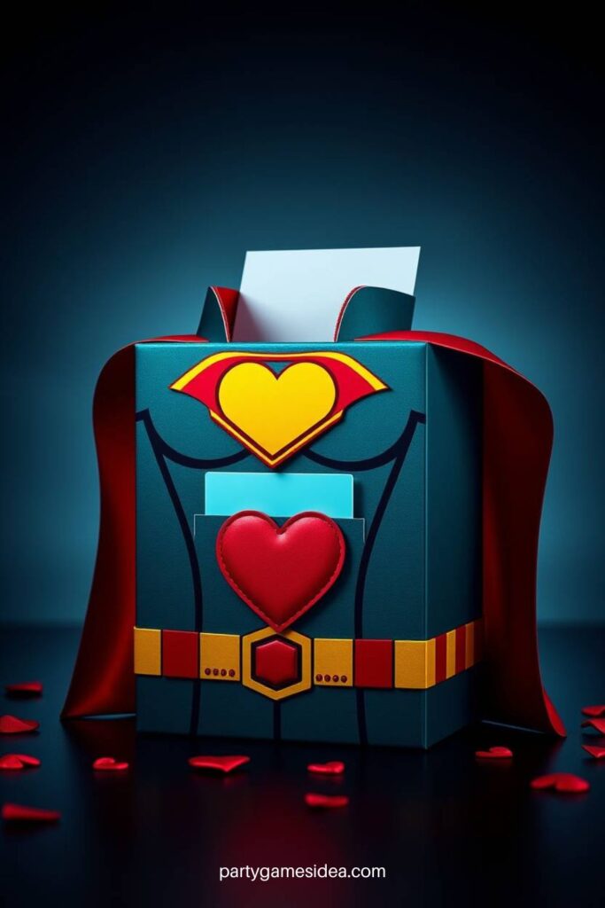 Superhero Card Box