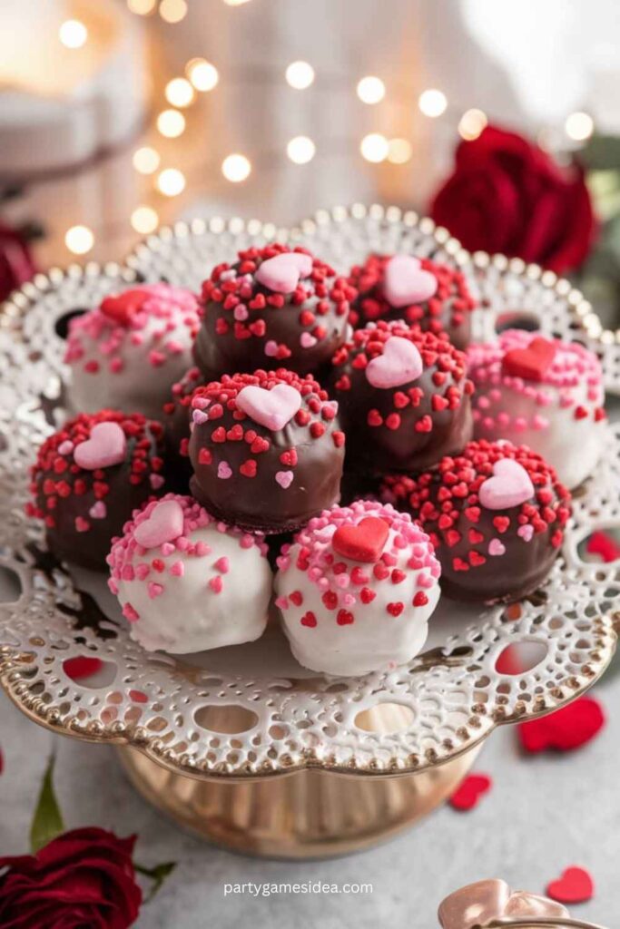 Sweetheart Oreo Truffles