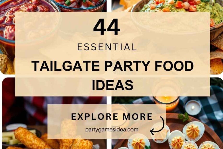 Tailgate Party Food Ideas