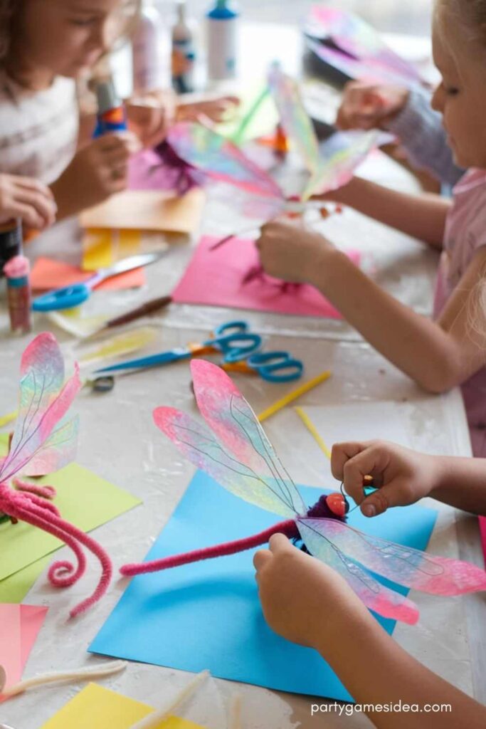 Tissue Paper Dragonfly