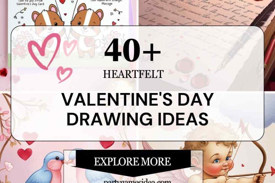 Valentine's Day Drawing Ideas