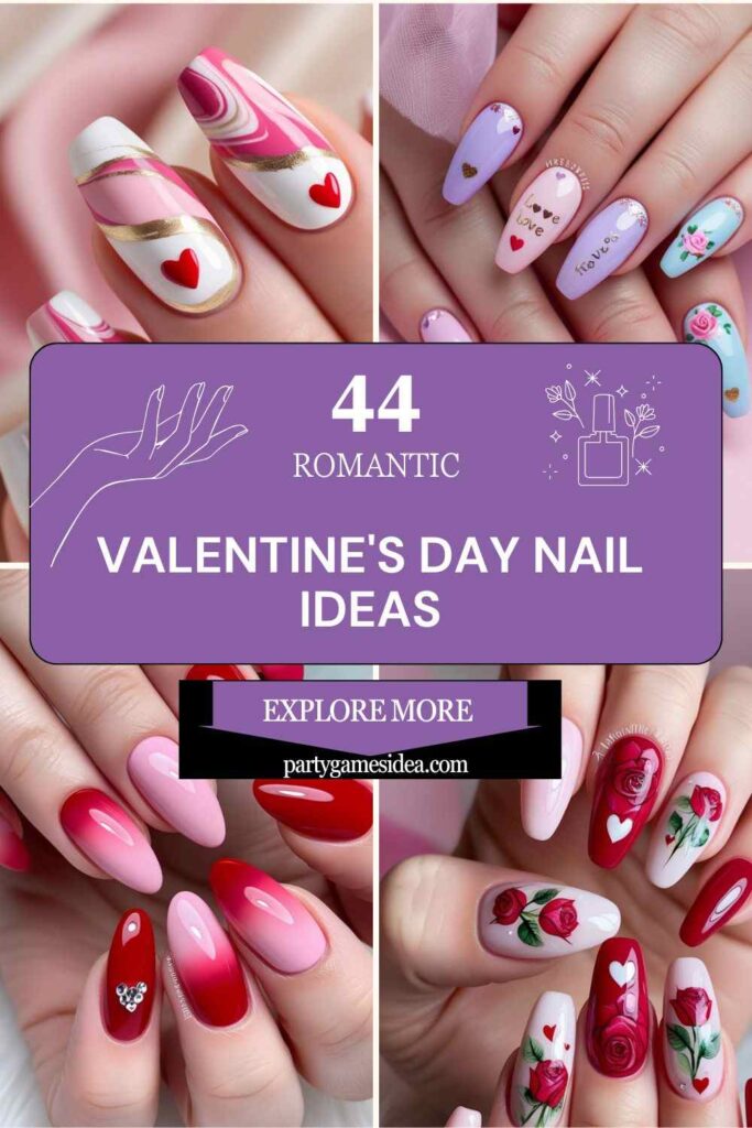 Valentine's Day Nail Ideas