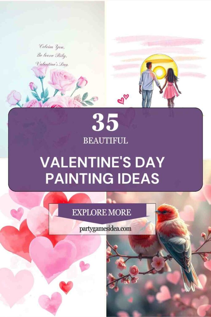 Valentine's Day Painting Ideas