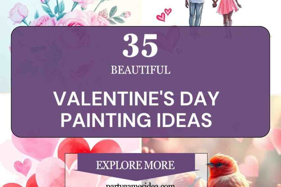 Valentine's Day Painting Ideas