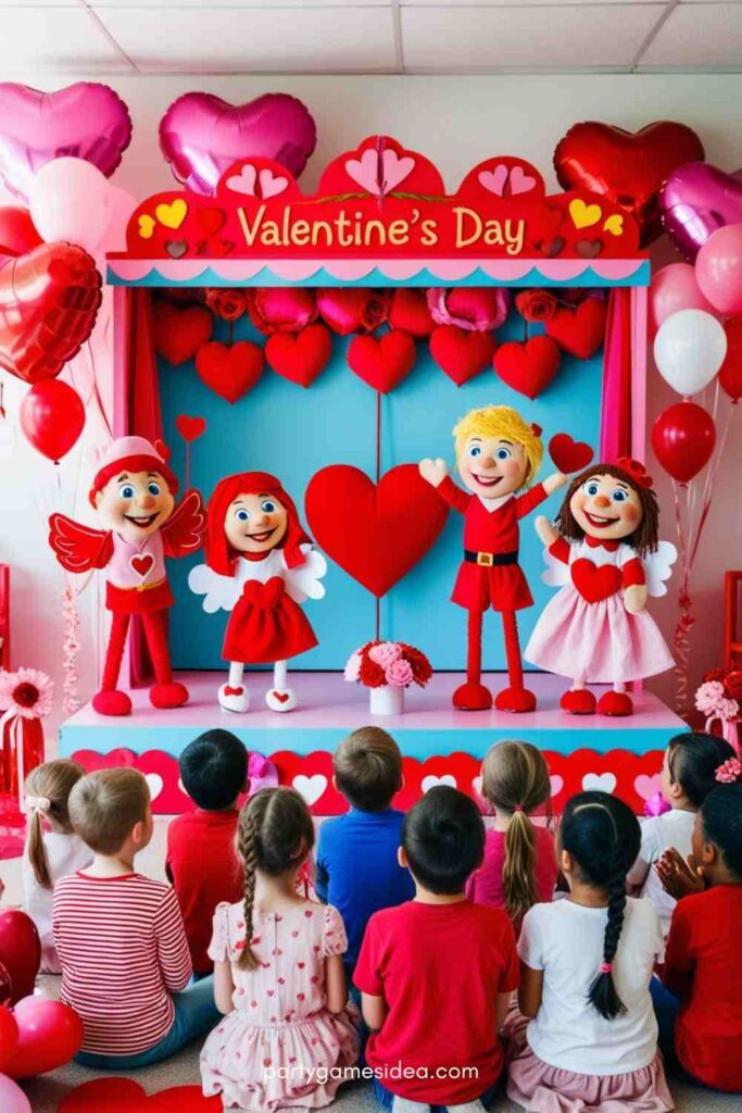 Valentine’s Day Puppet Show