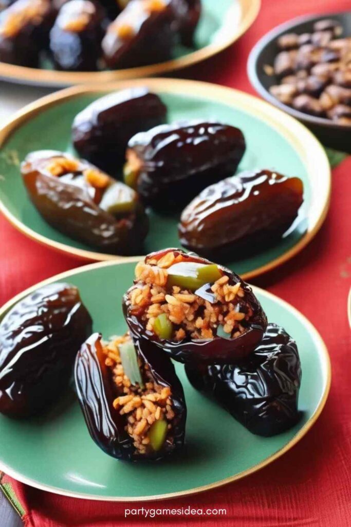 Vegan Stuffed Dates