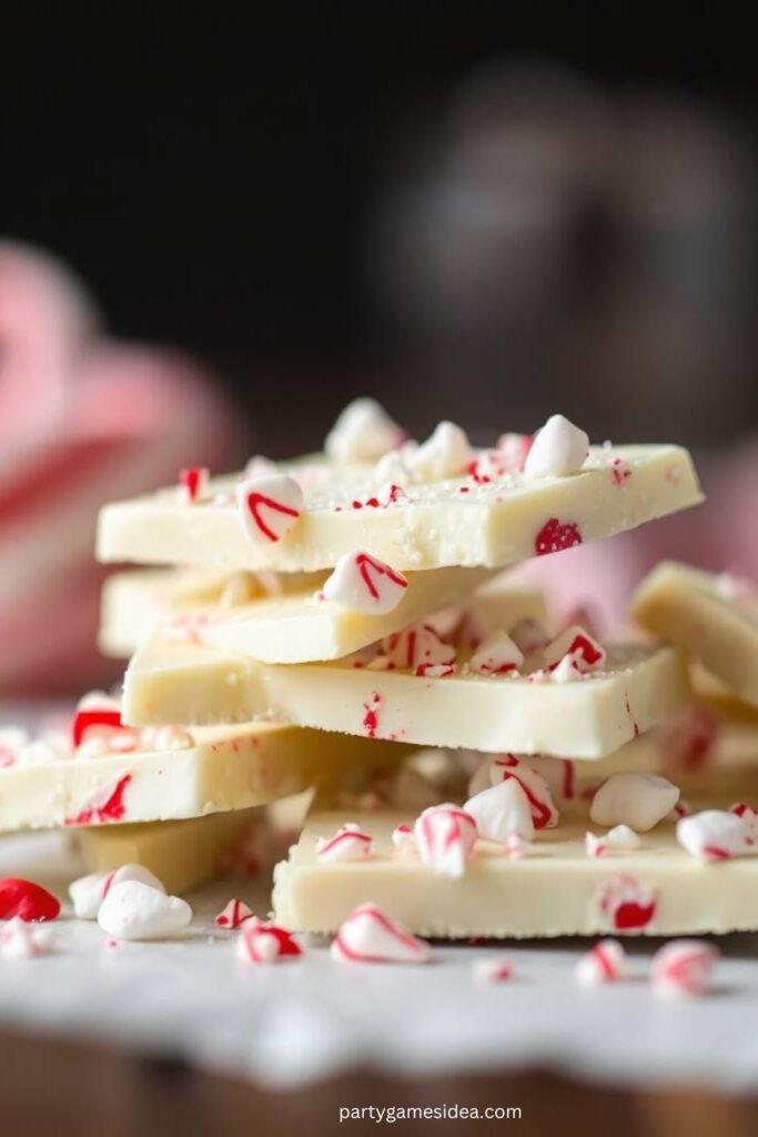 White Chocolate Peppermint Bark