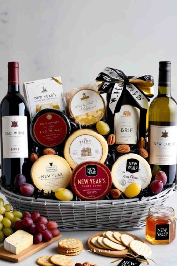 Wine & Cheese Basket