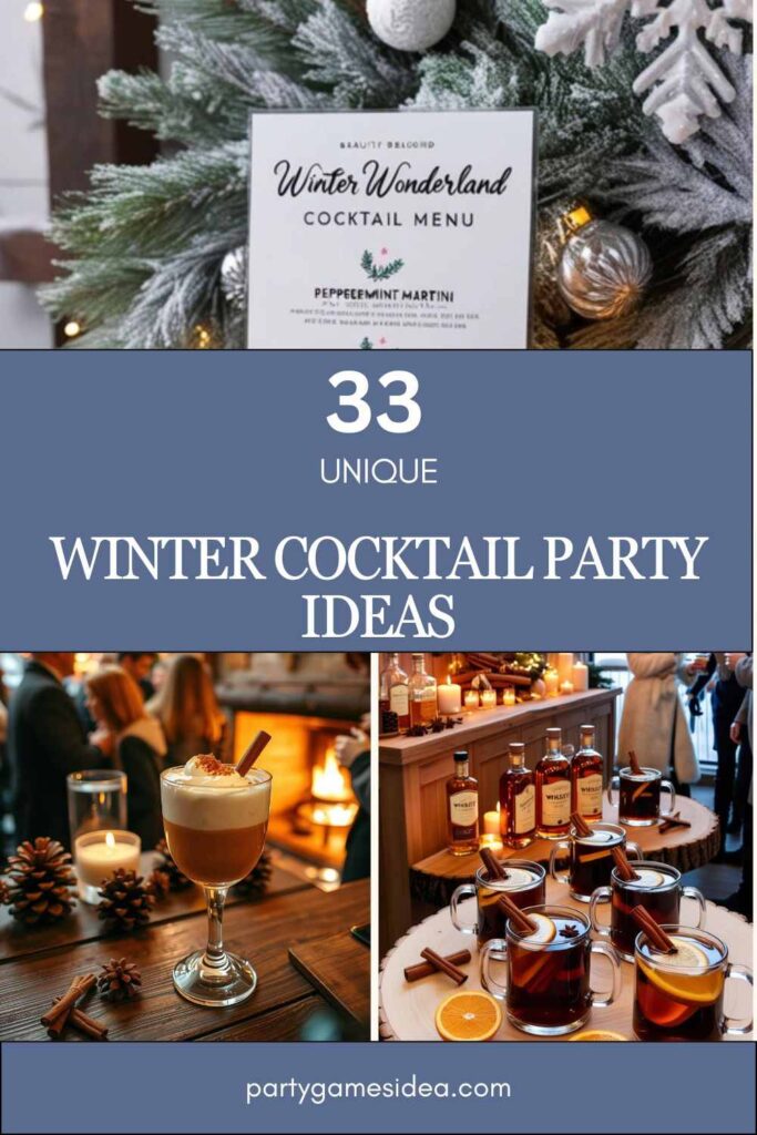 Winter Cocktail Party Ideas