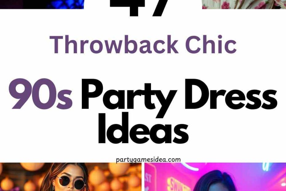 90s Party Dress Ideas