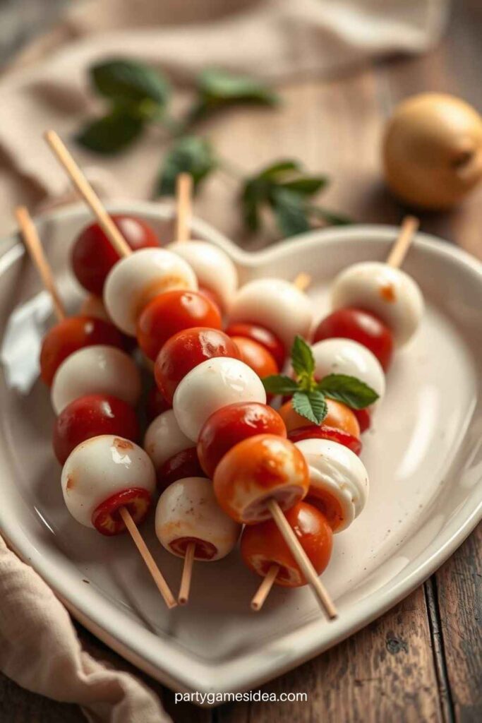 A Caprese Skewers