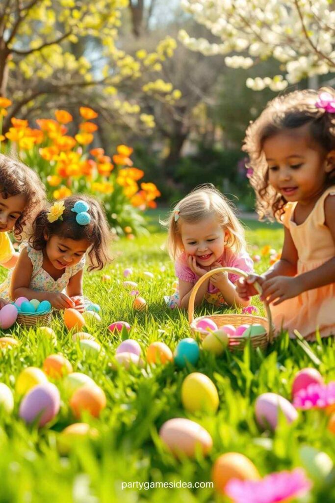 A Easter Egg Hunt Party