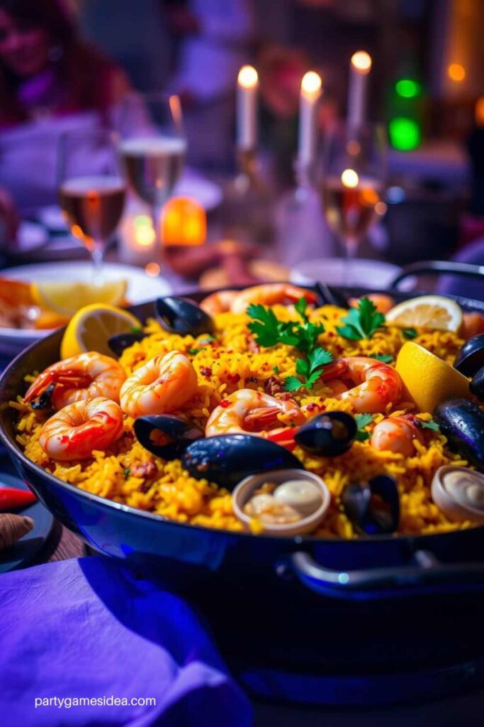 A Seafood Paella