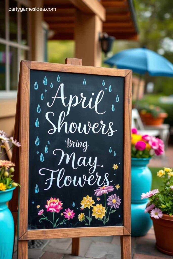 April Showers Bring May Flowers