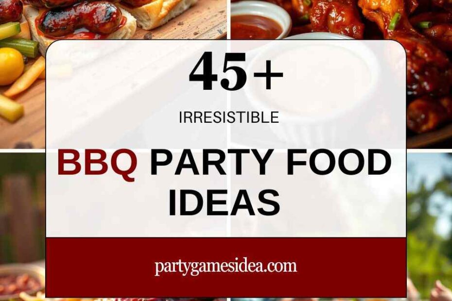 BBQ Party Food Ideas