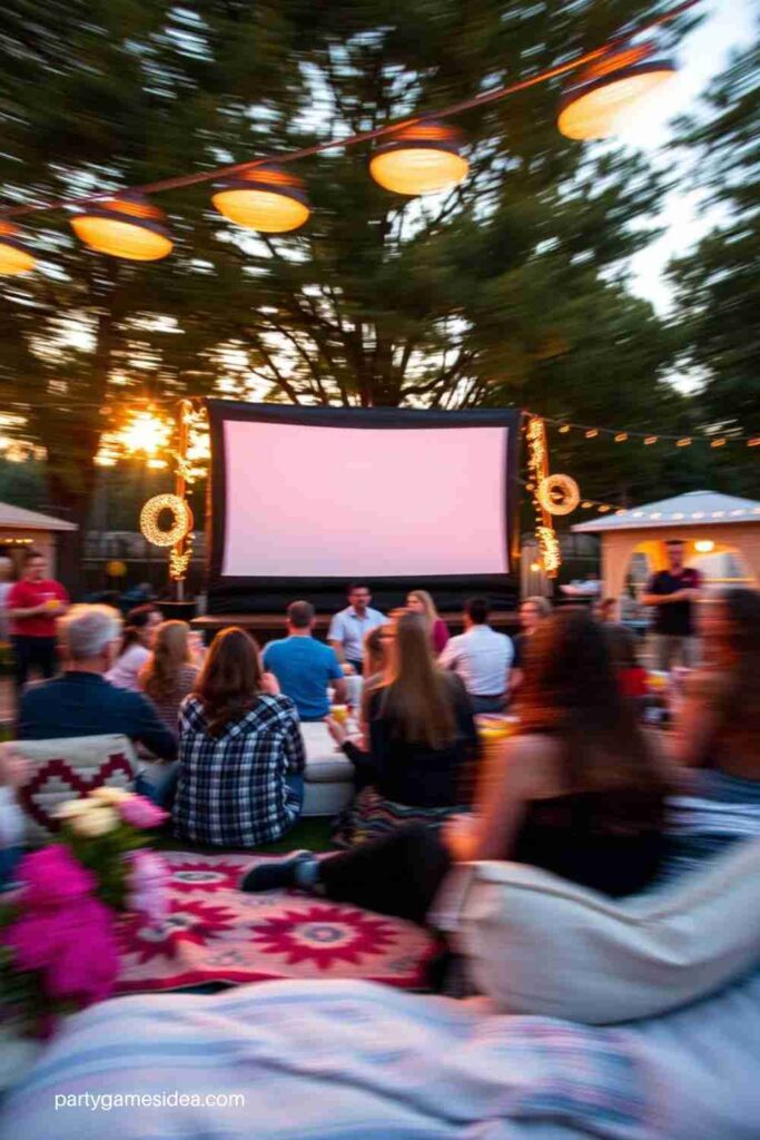 Backyard Movie Night